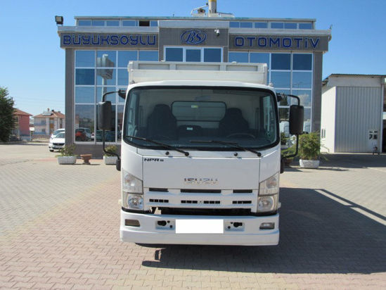 2011 MODEL ISUZU NPR 8 SIFIR AHSAP KASA KAMYON