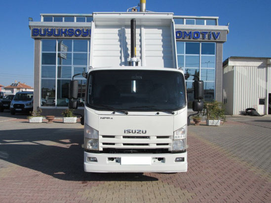 2016 MODEL ISUZU NPR 8 SIFIR DAMPERLİ SAC KASA