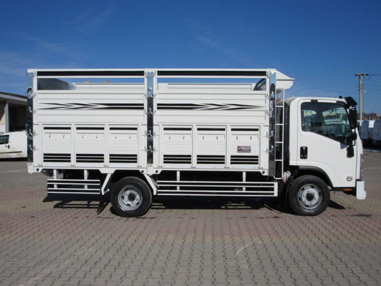 2014 MODEL ISUZU NPR 10 SIFIR AHSAP KASA KAMYON