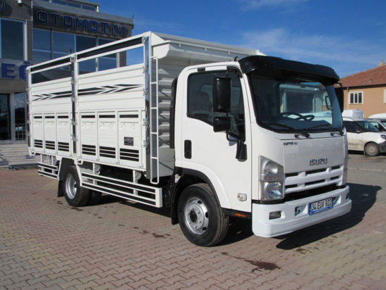 2014 MODEL ISUZU NPR 10 SIFIR AHSAP KASA KAMYON