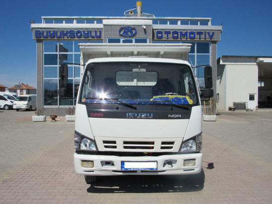 2009 MODEL ISUZU NQR 3D AÇIK AHSAP KASA KAMYON